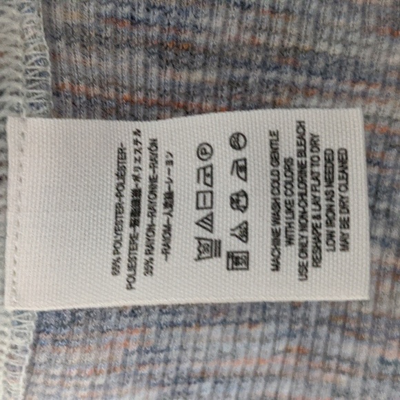 FREE PEOPLE  WE THE FREE Medium Turtleneck Tunic Top - Picture 4 of 6